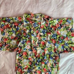 Floral kimono